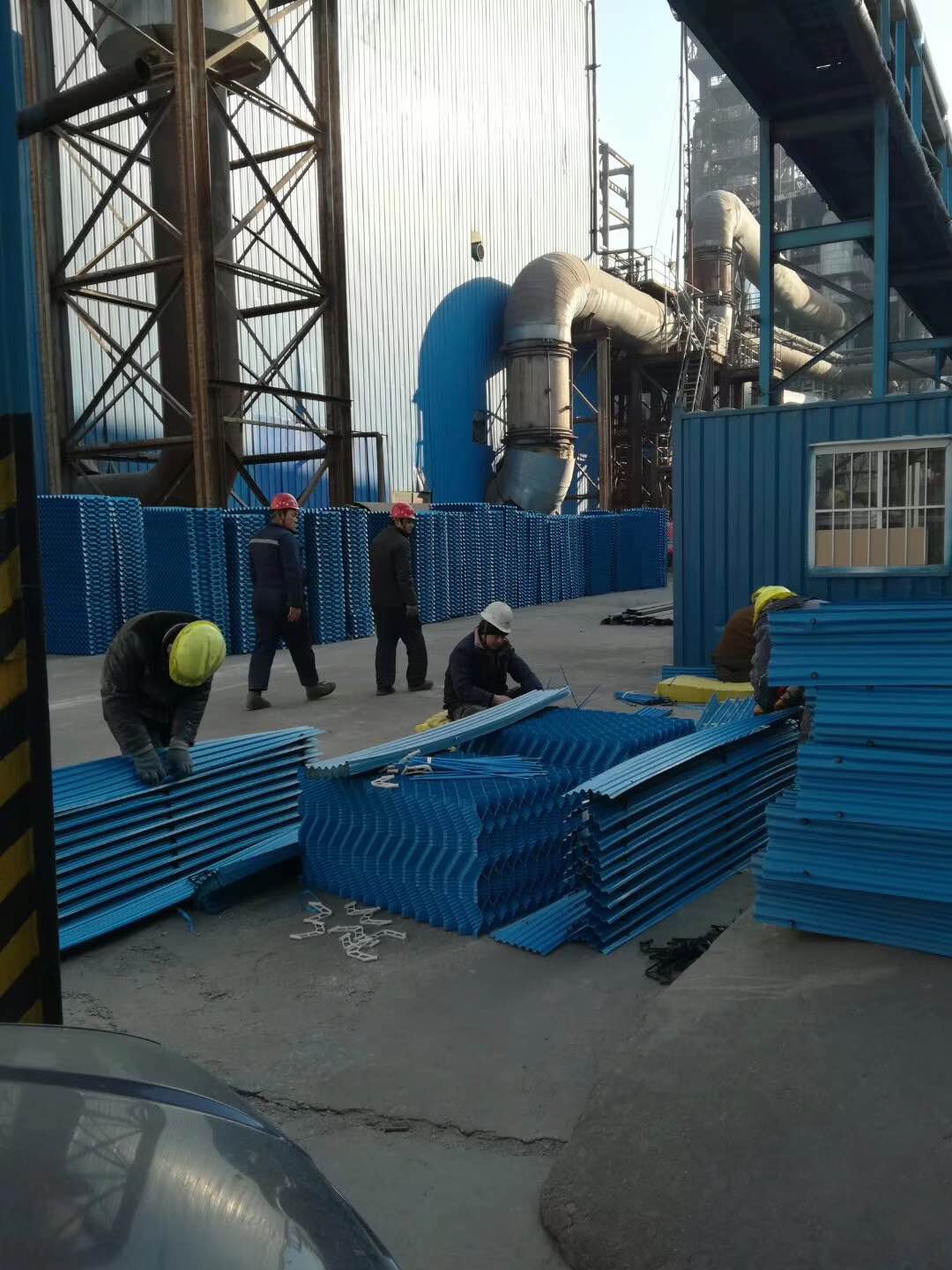 更換冷卻塔填料